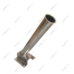 Stainless steel lance holder, ground fixed