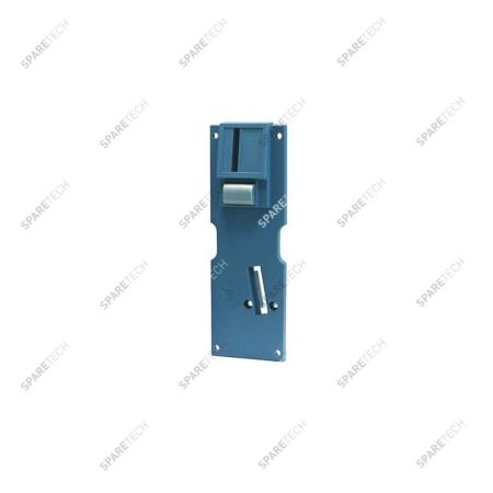 Front plate for coin acceptor large model F3 blue