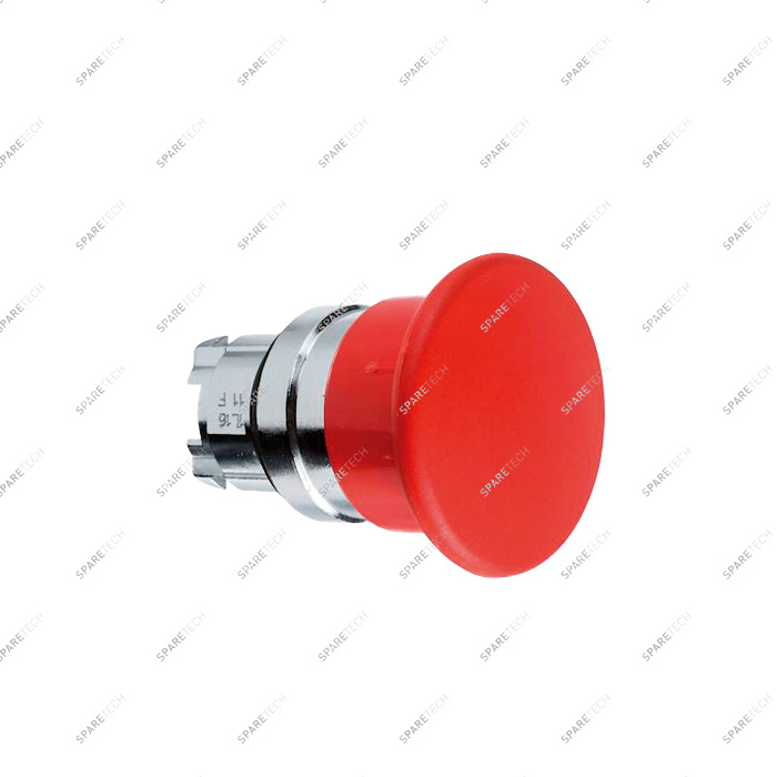 Mushroom head red for emergency switch D22mm