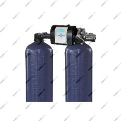 TWIN softener with CLACK TT1CK valve2x100L salt tank, floor and float