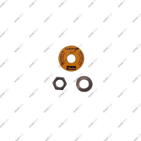 Kit washer/screw for LUCIFER coil