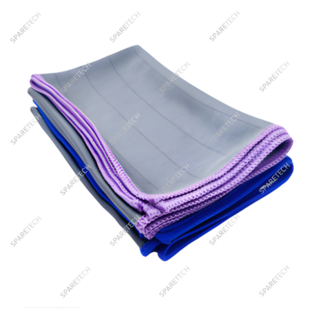Carbon microfiber 40x50cm, 350g/m², grey/purple (pack of 10)