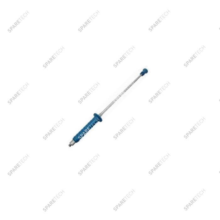 Stainless steel lance 700mm blue handle MF1/4"