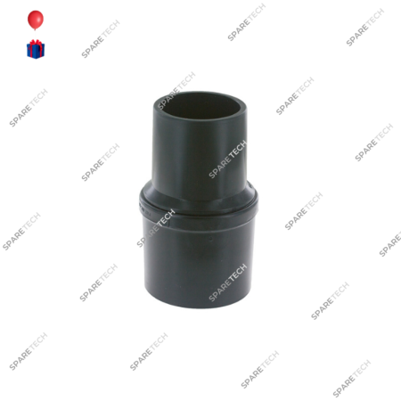 Black soft swivel cuff for D.38 mm hose 
