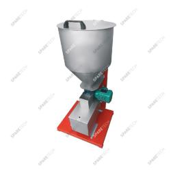 Powder soap dispenser with a small hot water tank up to 4 boxes