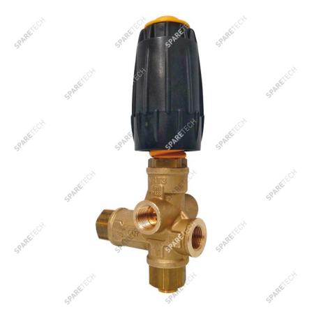Unloader valve 2xF3/8" with handle without pressure gauge socket