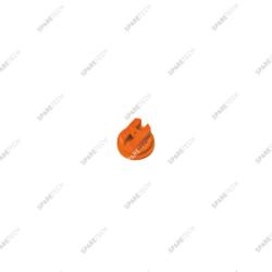 Orange plastic flat nozzle 80 010 for wheel cleaner