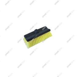 Yellow brush 25cm with 2 cleanning surface hard bristles