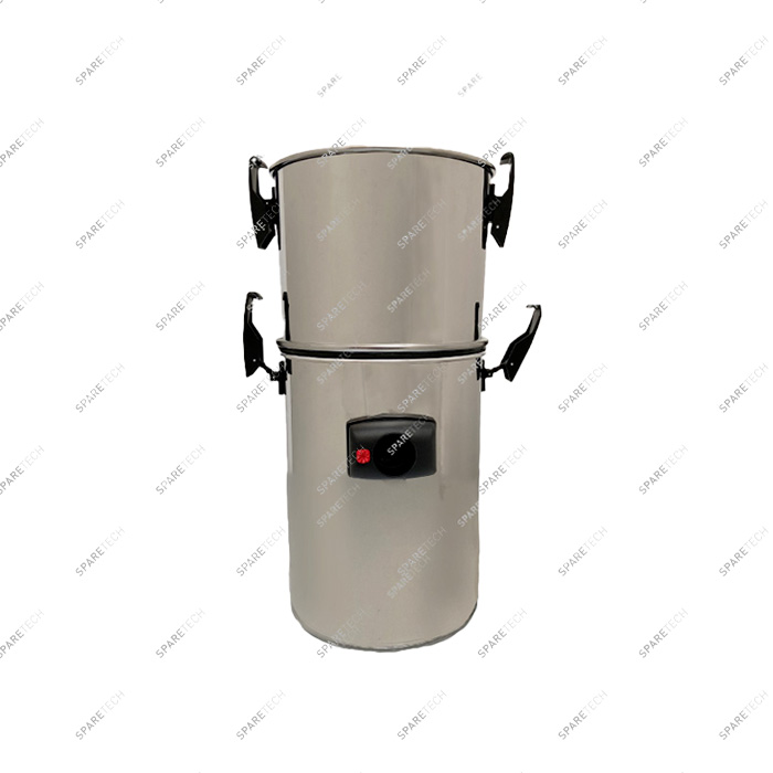 Stainless steel tank D.300mm with connector D38mm
