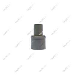 Grey rubber swivel cuff  for D51mm hose und nozzle 38mm
