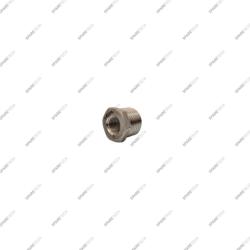 Pipe reducer M1/2" F1/4" stainless steel
