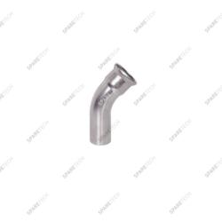 Elbow 45° D18 with 1 plain end