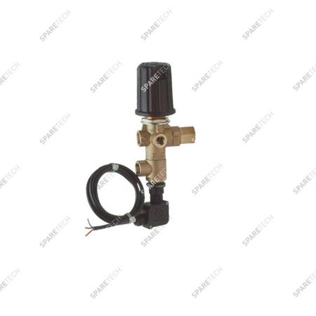 Unloader valve VB9 with microswitch 3xF3/8" + manometer input F1/4"