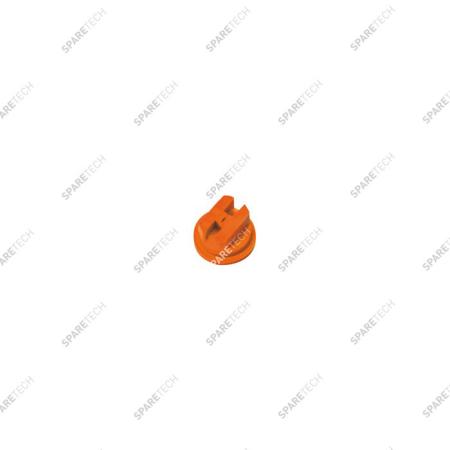 Orange plastic flat nozzle 80 010 for wheel cleaner