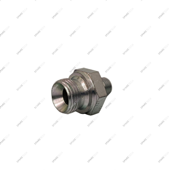 Pipe reducer BSP M1/4'' M1/2'', galvanised steel