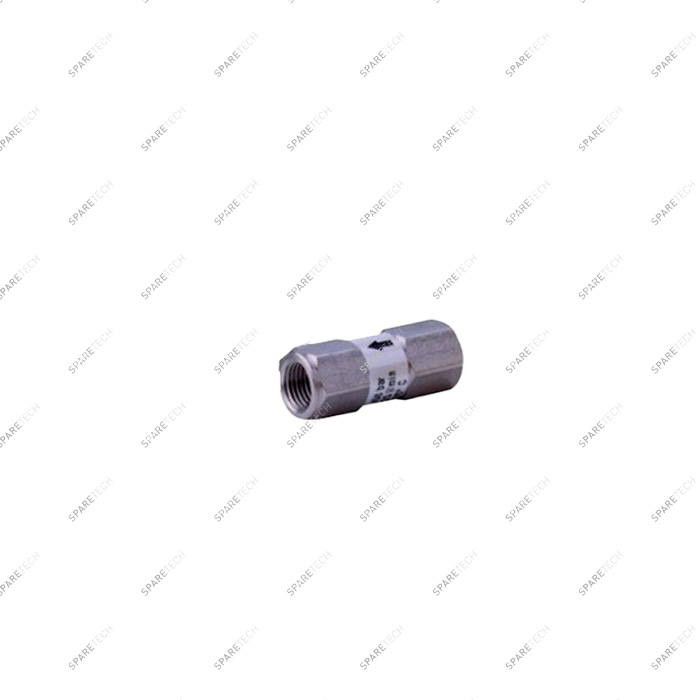 High Pressure Stainless steel check valve FF1/4'' (VITON), P.A.