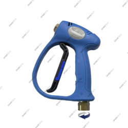 Blue weeping spray gun with swivel, 30L/min