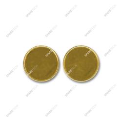 Brass plain token 17,6x2.3mm (per 100 units)