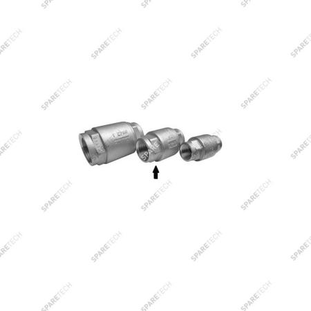 Stainless steel check valve FF3/4'' low pressure 16bar