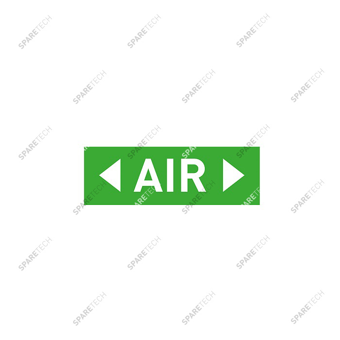 Sticker "AIR" 80x120mm 