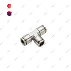 Stainless steel equal T connection for 8-10mm hose