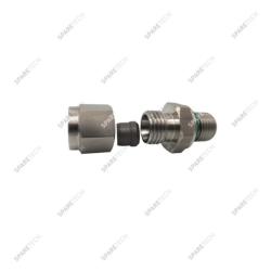 Single olive screw coupling F1/4'' for DN8mm pipe