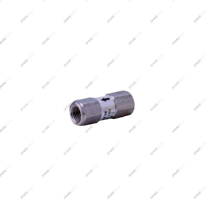 High Pressure Stainless steel check valve FF1/4'' (EPDM), P.A.