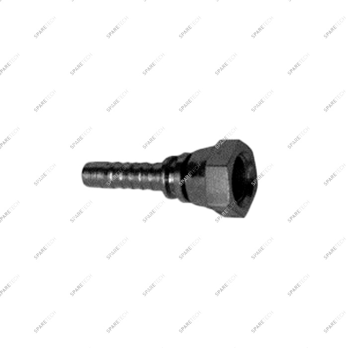 Steel male cone 1/4" coupling 