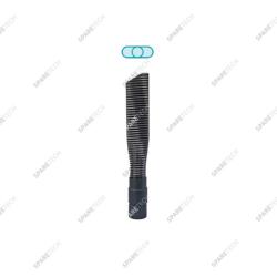 Unbreakable nozzle swivel cuff D.38mm with tube reinforcement 