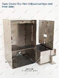 Control box with cash drawer 22x21.5x39cm