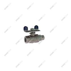 Stainless steel ball valve MF1/2" with a mini "T" handle