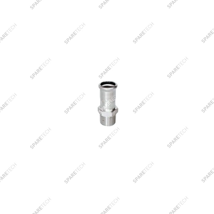 Adaptor D22 to press and  1 thread end M1"