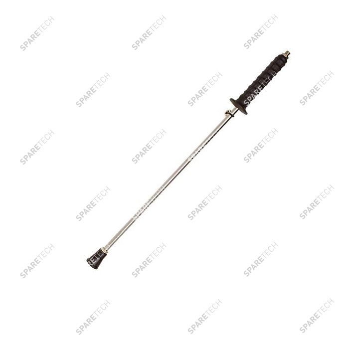 Stainless steel lance with black handle F1/4" F1/8" 700mm