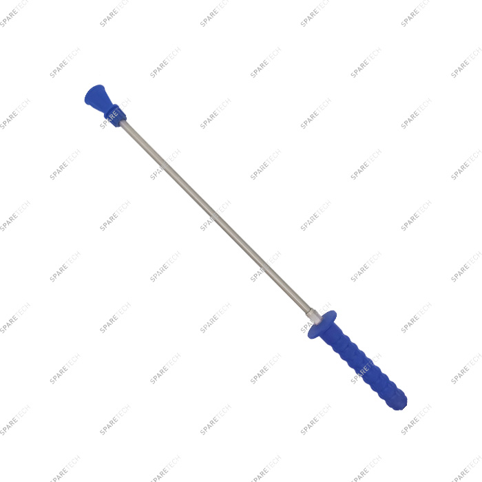 Stainless steel lance 700mm blue handle MF1/4"