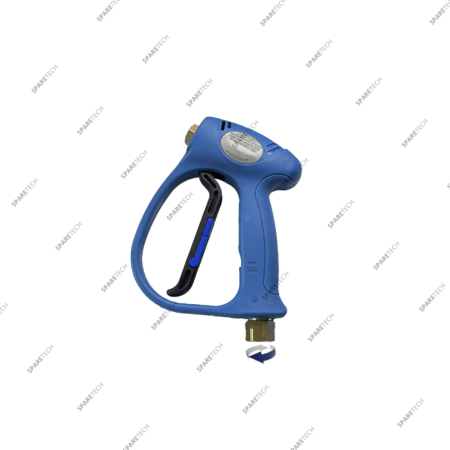 Blue weeping spray gun with swivel, 30L/min
