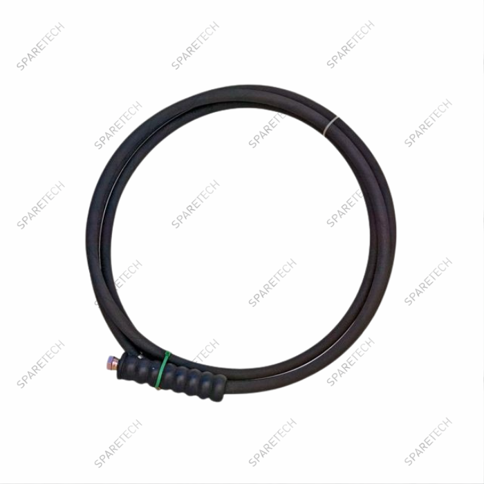 Blue HP ND8 double wire steel hose per meter