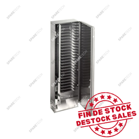 Single column vendor with 2€ mechanical coin acceptor