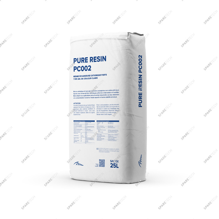 Softener resin (cation), 25 L. bag 