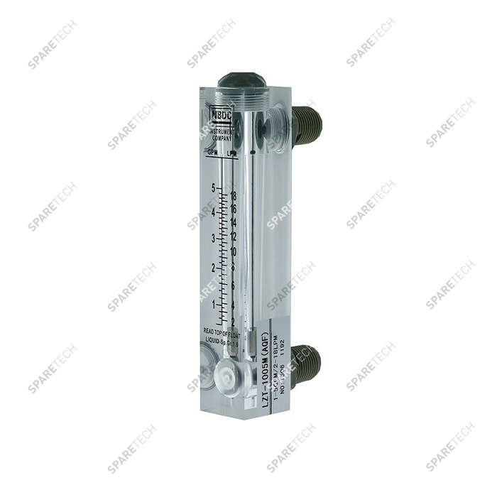 Flowmeter 1 000L/h, M1/2'', 17cm X 3cm