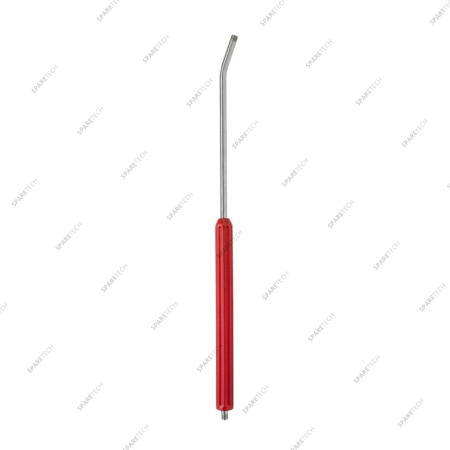 Bended 700mm red lance (without nozzle holder) MM1/4"