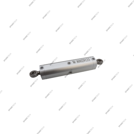 Cylinder for dryer swivel nozzle