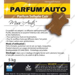 Car perfume Leather, 5kg