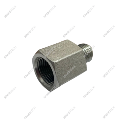 Pipe reducer BSP60Ø  F3/8", M1/4''steel galvanised