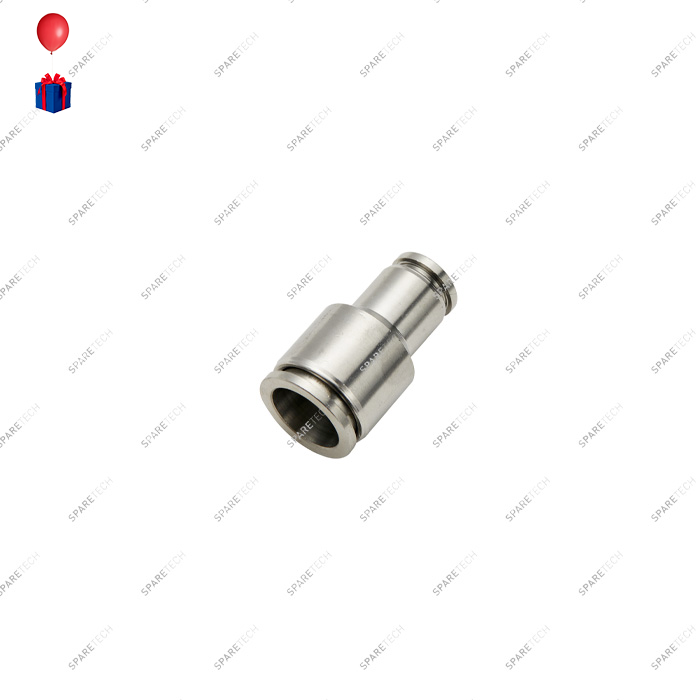 Stainless steel straight reducer 4-6 / 6-8mm