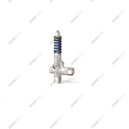 Unloader valve PULSAR brass nickel plated F3/8" 40L/min 90° 310bar