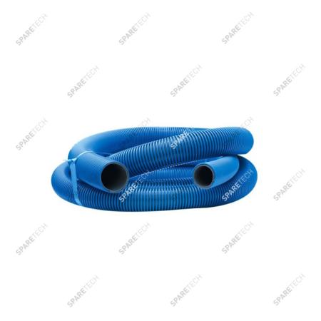 Blue conic hose D.38/51mm, 5m, smooth interior 